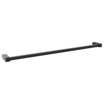 Amerock Monument Contemporary Towel Bar, Oil Rubbed Bronze, 24" Center-to-Center