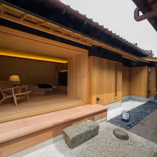 他の地域の和風のおしゃれなデッキ (日よけなし) の写真