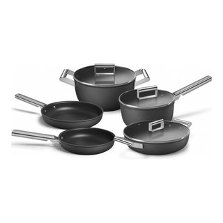 Viking Contemporary 4-ply Copper Clad 9-Piece Cookware Set