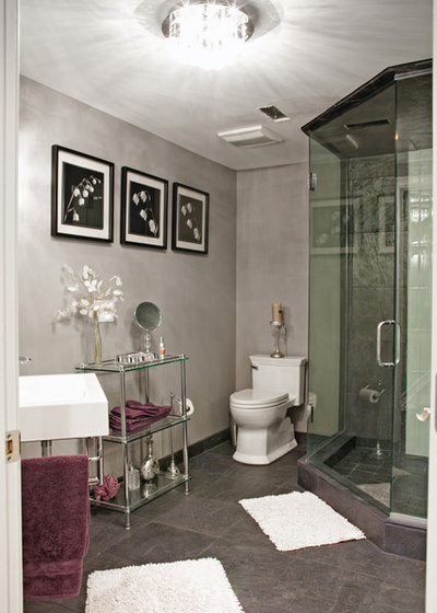 Contemporary Bathroom by M.J. Whelan Construction