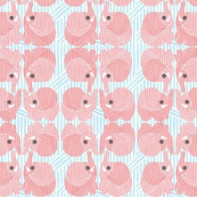 Contemporary Wallpaper by Spoonflower