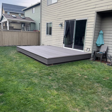 Small Decks with and without Cover Additions Endura Decking Co