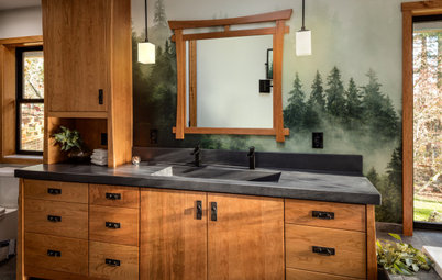 Bathroom of the Week: Inspired by Japanese Craftsman Style