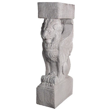 Winged Lion Console Base 32, Architectural Tables and Table Bases
