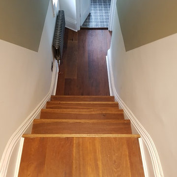 Floor refurbishment in a private house in London