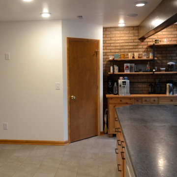 Storage was big issue for this family kitchen, we were able to create an enclose