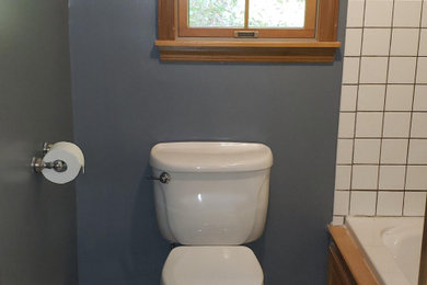 コロンバスにあるおしゃれな浴室の写真