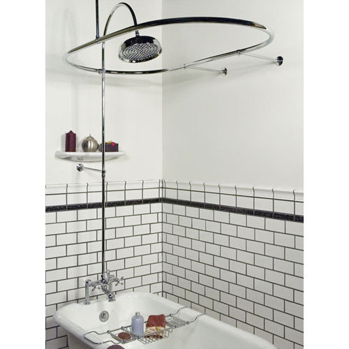 Freestanding Bathtub Also Be A Shower, Free Standing Tub Shower Curtain Rod
