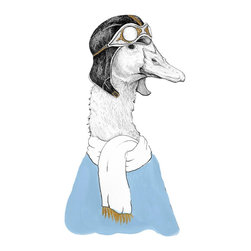 Aviator Duck - Fine Art Prints
