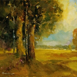 Twin Oaks by Ted Goerschner - Artwork