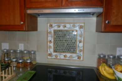Transitional kitchen photo in Boston