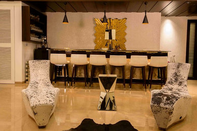 Home design - contemporary home design idea in Dallas