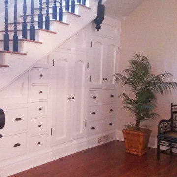 After: Benton Under Stairs - Lots of storage!