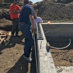 Installing on the foundation. - Products