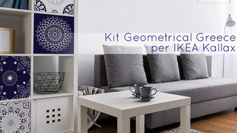 Rivestimento Geometrical Greece per IKEA Kallax