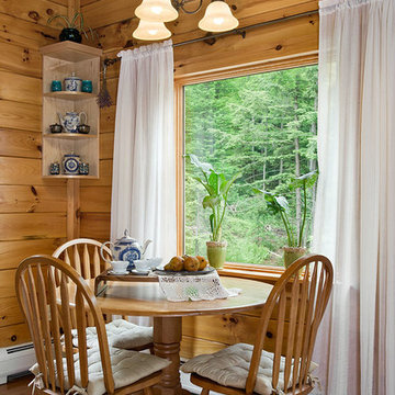 Log Homes & Cabins - Coventry Log Homes - Custom Craftsman #2