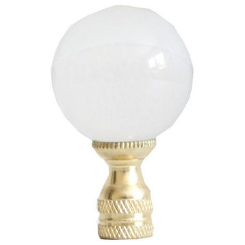 Crystal Smooth Ball Shaped Table Lamp Finial