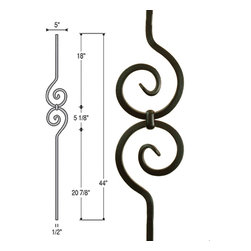 Scroll Iron Balusters - Products