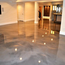 Concrete Floors. Epoxy