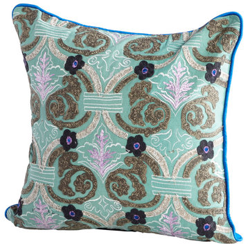 09422 Pillow Cover - Multi Colored Blue
