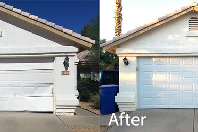 Before and After Garage Repair Services