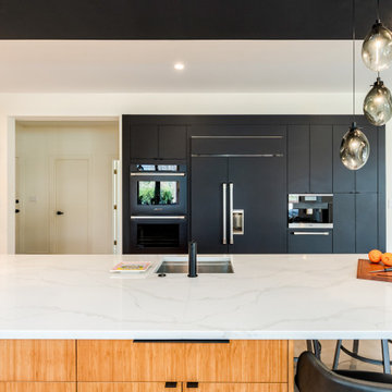 Modern Blac Noir: Full House Renovation with Sleek Accents