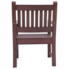 Sunrise Outdoor Dining Chair, Chateau Brown