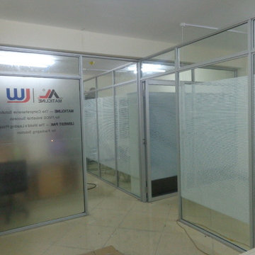 Glass Office partition