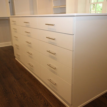 Beautiful closet for lakeside home