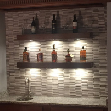 Wetbar Remodel - Granite, Wetbar Sink, Backsplash, Faucet