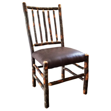 Hickory Log Stick Back Dining Chair, Set of 2