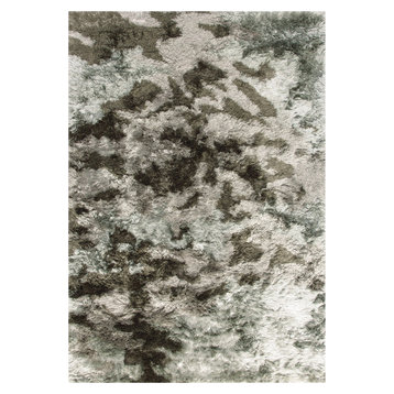Loft 3100-911 Area Rug, Silver and Gray, 5'x8'
