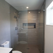 Hall and guest bathroom