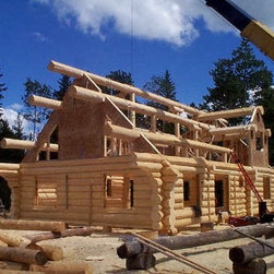 Handcrafted Big Log Homes - Products