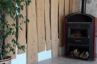 Inspiration pour un salon traditionnel.