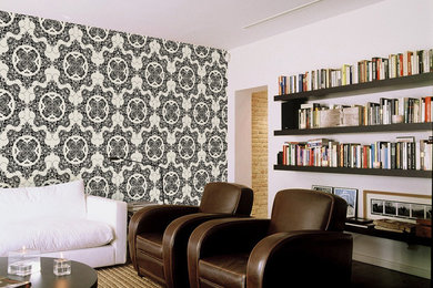 Martin Satí wall murals for bloompapers