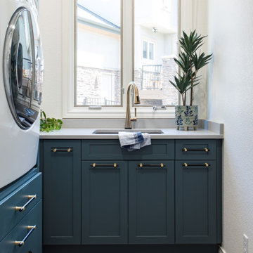 Colorful Laundry Room
