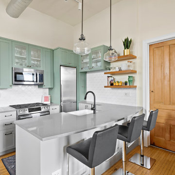 Bright Contemporary Kitchen Remodel
