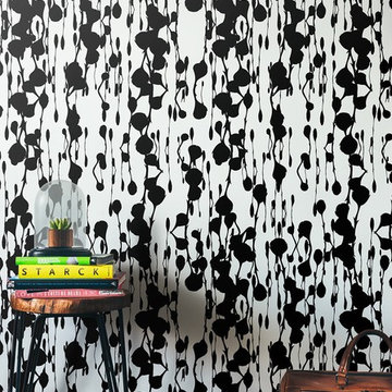 DOTS & STRIPES WALLPAPER