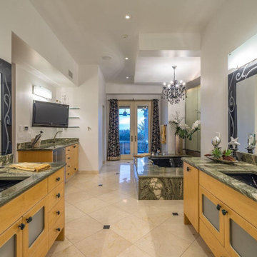 Ancient Luxury Style Bathroom Renovation in Pasadena, CA
