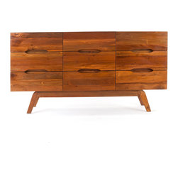 Benson Dresser - Solid Reclaimed Teak Wood - Dressers
