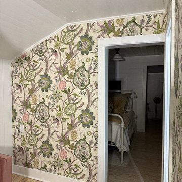 Wallpaper installation Living Room in Phoenix