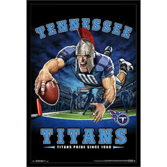 Trends International NFL New York Giants - End Zone 17 Wall Poster, 22.375  x 34, Barnwood Framed Version