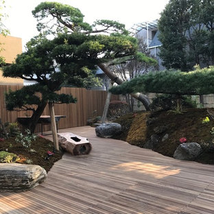 他の地域のアジアンスタイルのおしゃれなデッキの写真