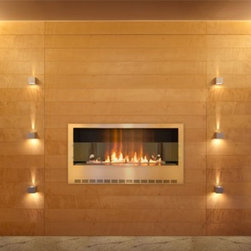 Planika 43'' x 26'' STEEL Casing For FLA Wall Mounted Fireplace - Indoor Fireplaces