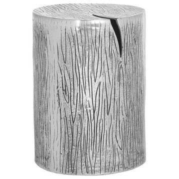 Rodger Metal Table Stool Silver