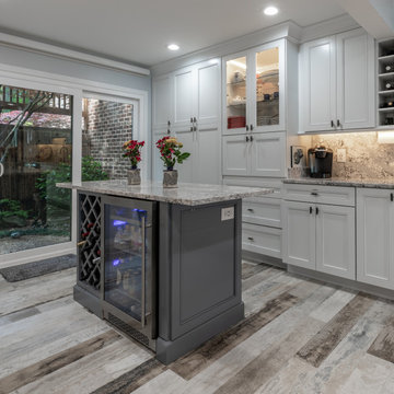 Galley Kitchen Transformed into Gem of the House in Reston VA