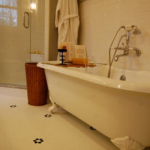 patchwork tile floor