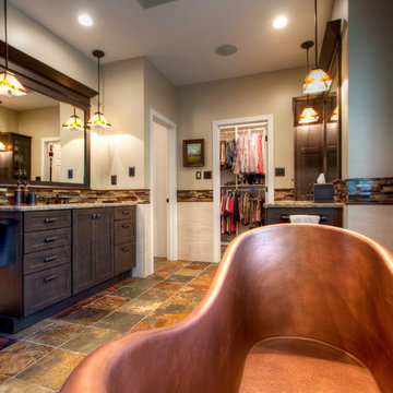 Arts and Crafts Master Bath