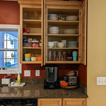 Cluttered to Tidy Kitchen